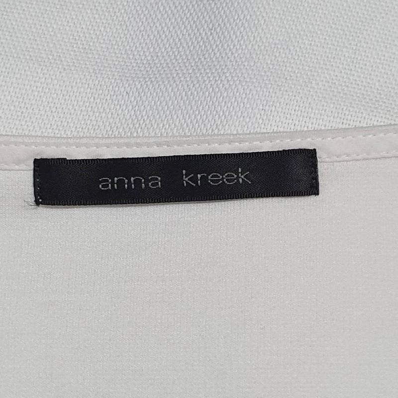 アンナクリーク anna kreek カットソー 半袖 無地 白 / ホワイト / レディース USED 古着 中古 10007608