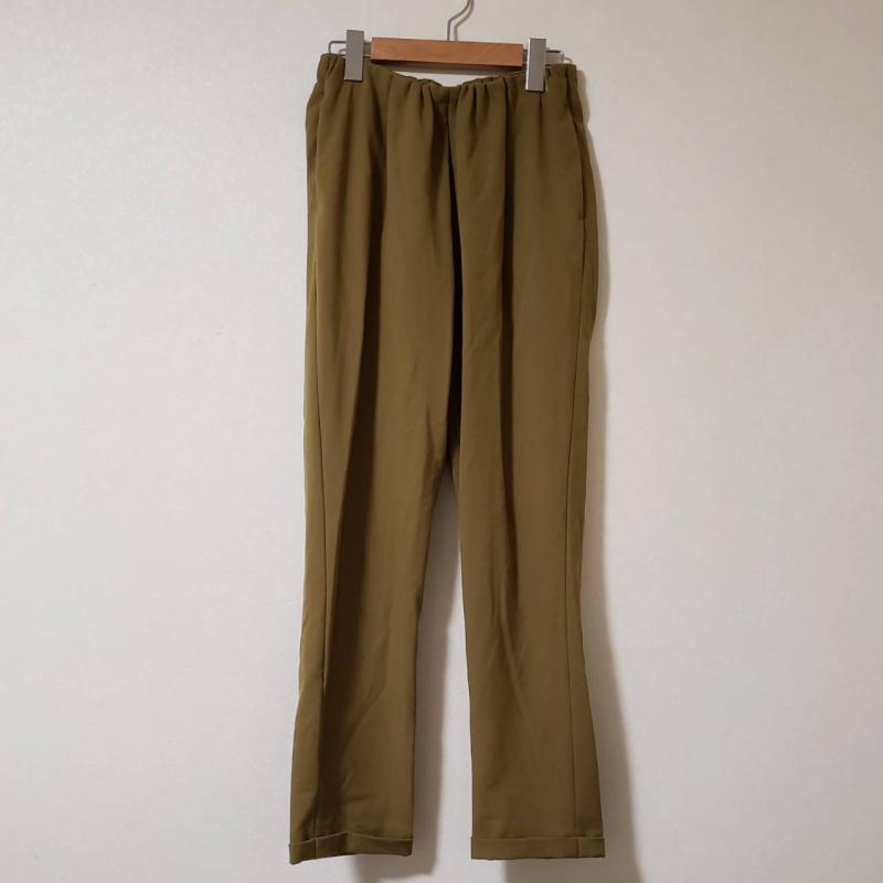 エンネア Ennea パンツ スラックス 40 無地 茶 / ブラウン / レディース USED 古着 中古 10007635