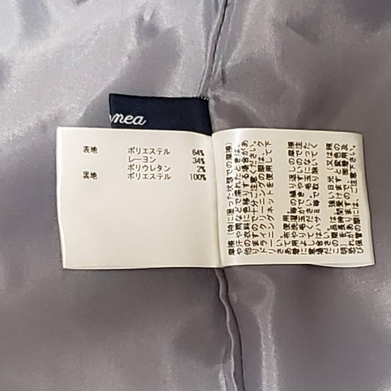 エンネア Ennea スカート ひざ丈スカート 40 無地 灰 / グレー / レディース USED 古着 中古 10007641
