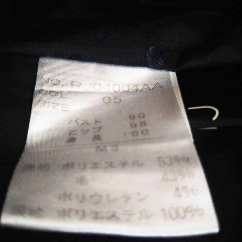アールユー RU ジャケット、上着 ジャケット、ブレザー M 無地 黒 / ブラック / レディース USED 古着 中古 10007680
