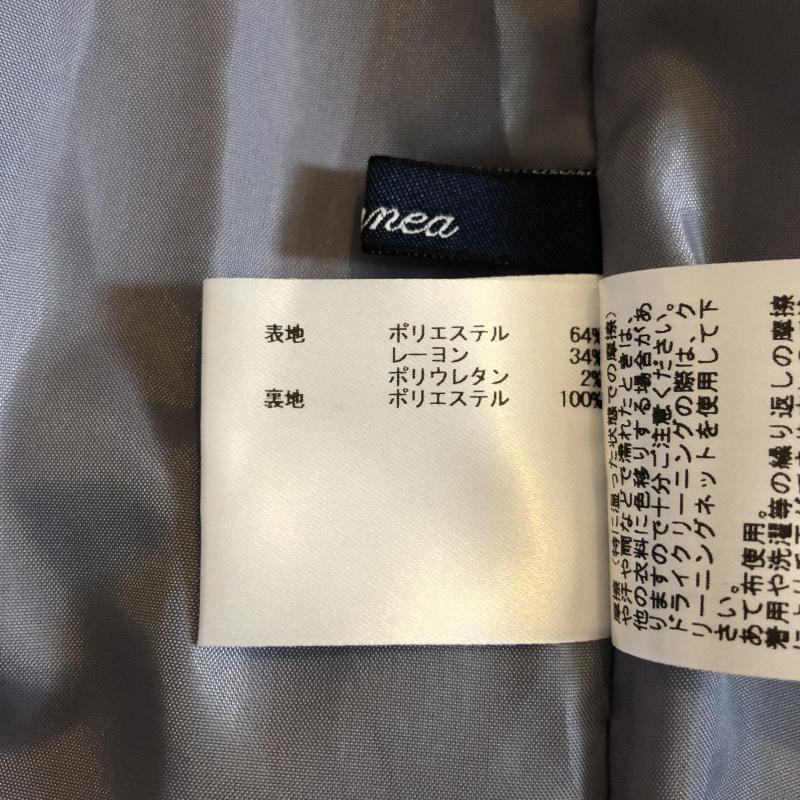 エンネア Ennea スカート ひざ丈スカート 38 無地 灰 / グレー / レディース USED 古着 中古 10007700