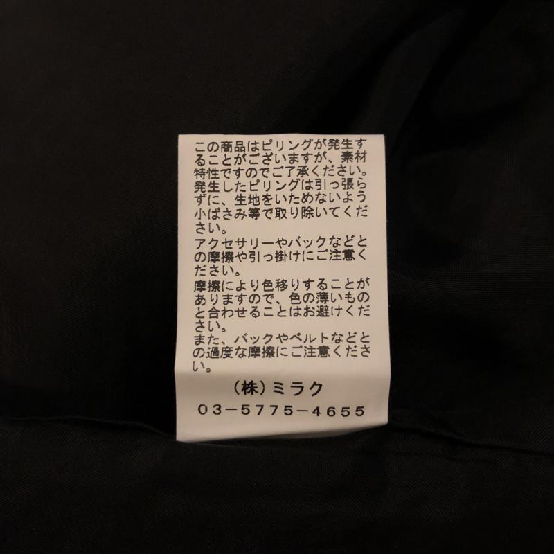 ソーノ Sono スカート ひざ丈スカート 1 無地 黒 / ブラック / レディース USED 古着 中古 10007705