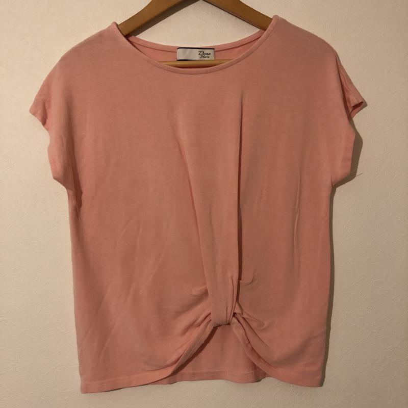 ドナマリー DONA MARIE カットソー 半袖 36 無地 ベージュ / ベージュ / レディース USED 古着 中古 10007719
