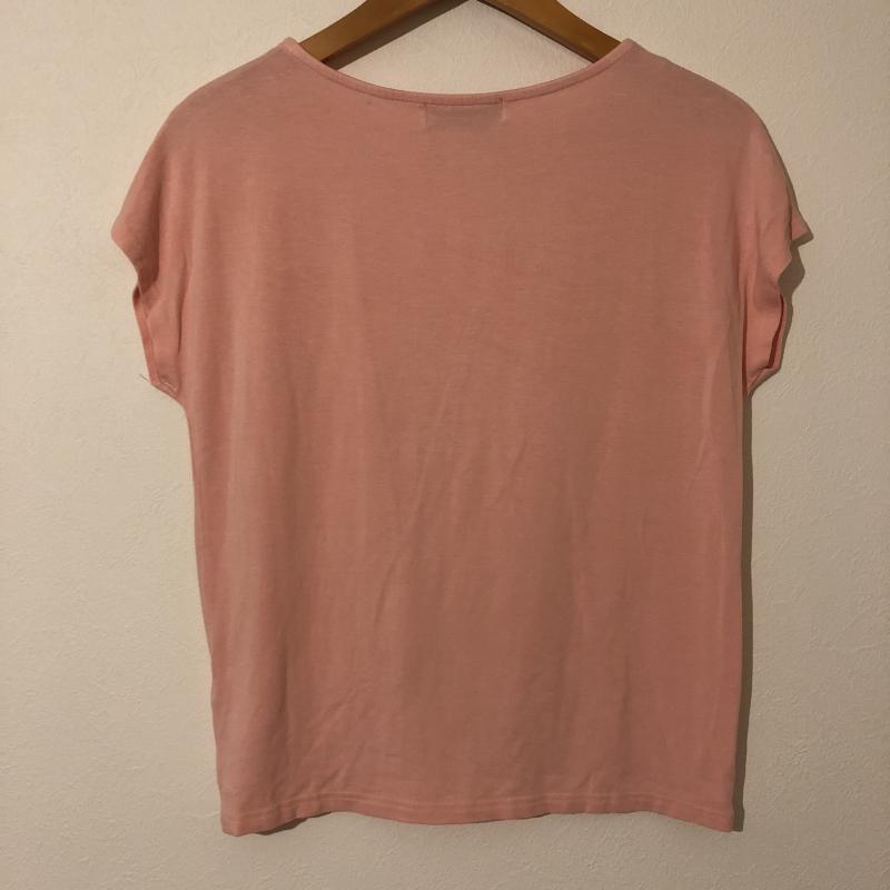 ドナマリー DONA MARIE カットソー 半袖 36 無地 ベージュ / ベージュ / レディース USED 古着 中古 10007719