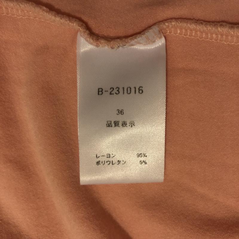 ドナマリー DONA MARIE カットソー 半袖 36 無地 ベージュ / ベージュ / レディース USED 古着 中古 10007719