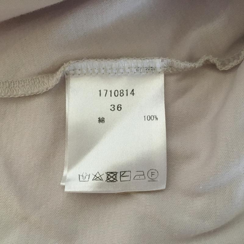 ヨーロ YOLO カットソー 半袖 36 無地 灰 / グレー / レディース USED 古着 中古 10007766