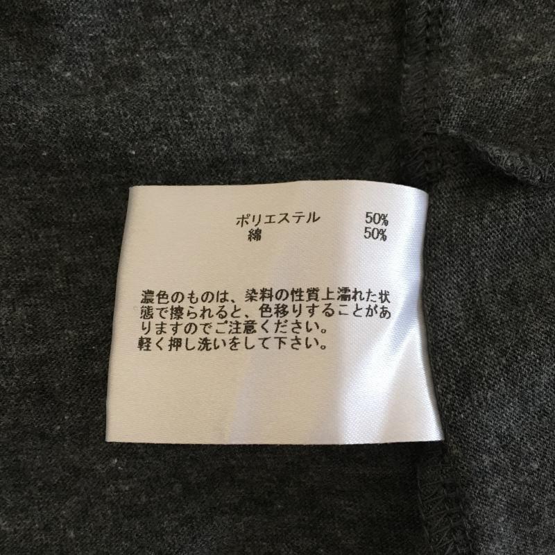 ホワイトジョーラ White Joola カットソー 七分袖 38 無地 灰 / グレー / レディース USED 古着 中古 10007779