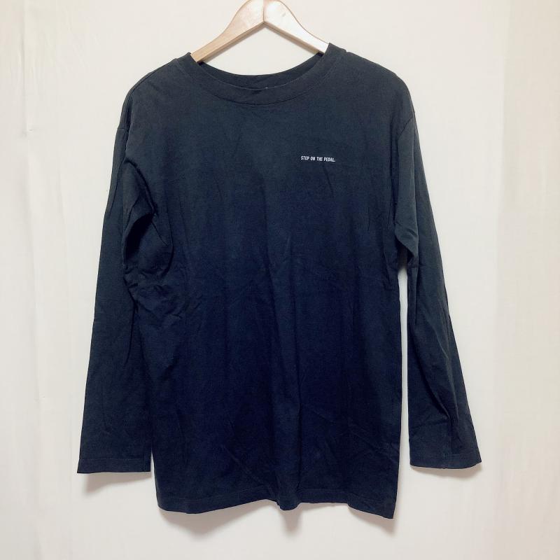 ナイン NINE カットソー 長袖 FREE 無地 X プリント X ロゴ、文字 黒 / ブラック / メンズ USED 古着 中古 10007893