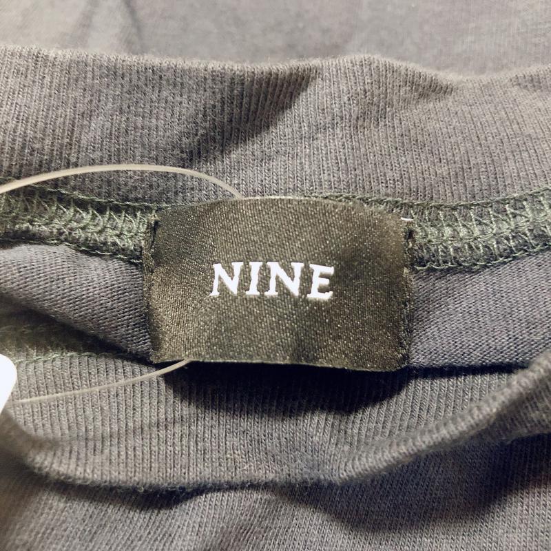 ナイン NINE カットソー 長袖 FREE 無地 X プリント X ロゴ、文字 黒 / ブラック / メンズ USED 古着 中古 10007893
