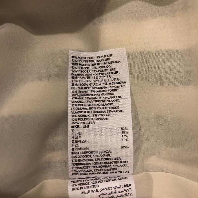 バナナリパブリック BANANA REPUBLIC スカート ひざ丈スカート 0 ストライプ 白 / ホワイト / X 黒 / ブラック /  レディース USED 古着 中古 10007991
