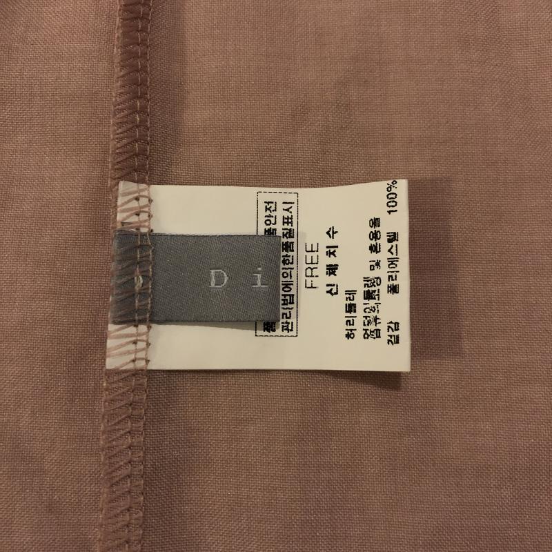 ディト Dito シャツ、ブラウス 七分袖 FREE 無地 桃 / ピンク / レディース USED 古着 中古 10008008