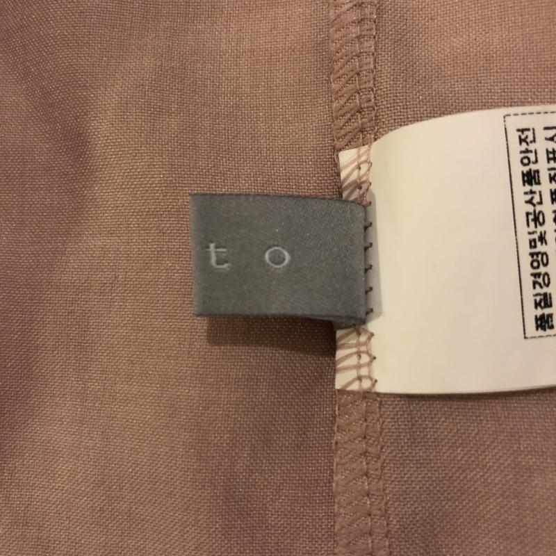 ディト Dito シャツ、ブラウス 七分袖 FREE 無地 桃 / ピンク / レディース USED 古着 中古 10008008