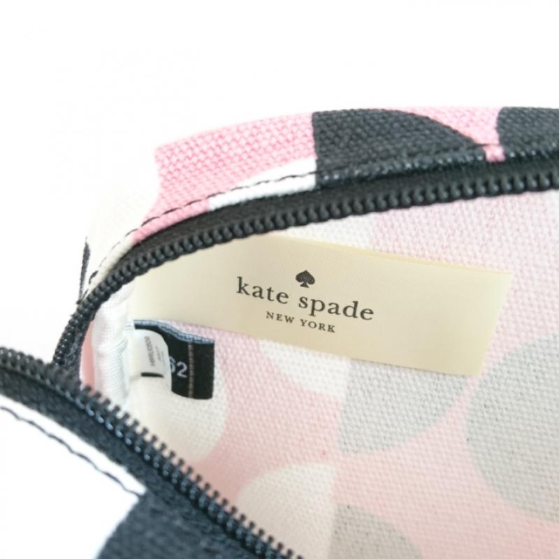 ケイトスペード Kate Spade ポーチ ポーチ 白 / ホワイト / X 黒 / ブラック / X 桃 / ピンク / レディース USED 古着 中古 10008029