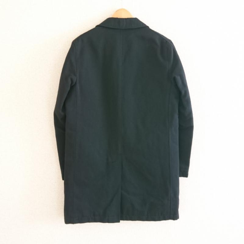 ユナイテッドアローズ UNITED ARROWS コート コート一般 S 無地 黒 / ブラック / メンズ USED 古着 中古 10008068