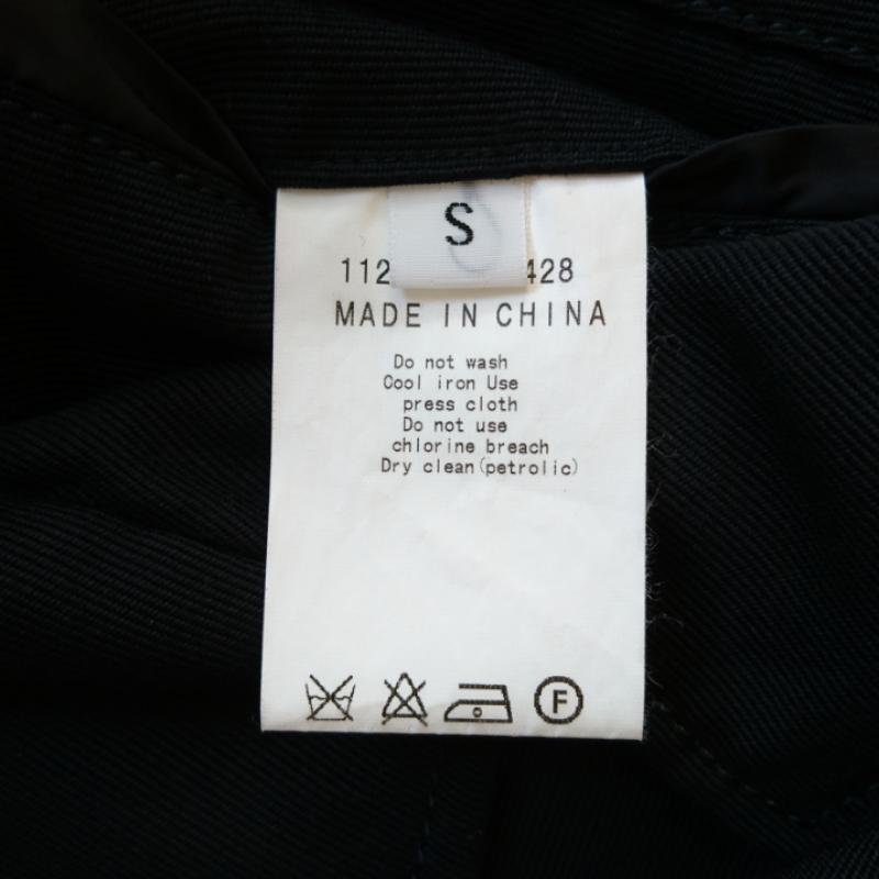 ユナイテッドアローズ UNITED ARROWS コート コート一般 S 無地 黒 / ブラック / メンズ USED 古着 中古 10008068