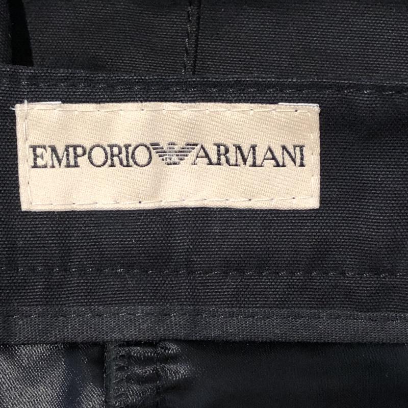 エンポリオアルマーニ EMPORIO ARMANI スカート ひざ丈スカート 38 無地 黒 / ブラック / レディース USED 古着 中古 10008071