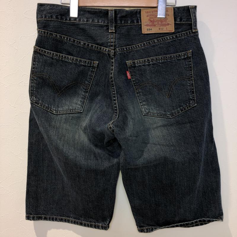 リーバイストラウスアンドコー Levi Strauss & co. パンツ デニム、ジーンズ 32インチ 無地 X ダメージ加工 インディゴ / インディゴ / レディース USED 古着 中古 10008075