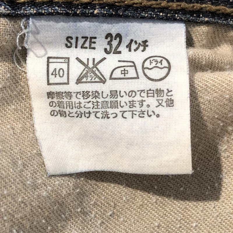 リーバイストラウスアンドコー Levi Strauss & co. パンツ デニム、ジーンズ 32インチ 無地 X ダメージ加工 インディゴ / インディゴ / レディース USED 古着 中古 10008075