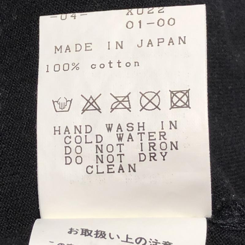 マリークヮントロンドン MARY QUANT LONDON カットソー 七分袖 M 無地 X ロゴ、文字 X プリント 黒 / ブラック / X 白 / ホワイト / レディース USED 古着 中古 10008084