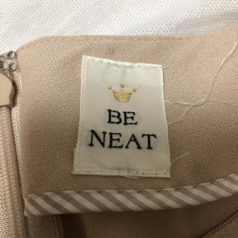 ビーニート BE NEAT カットソー 長袖 無地 ベージュ / ベージュ / レディース USED 古着 中古 10008127