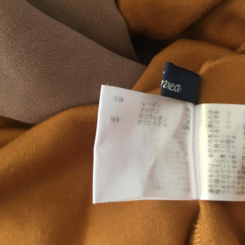エンネア Ennea カットソー 長袖 38 無地 茶 / ブラウン / レディース USED 古着 中古 10008179