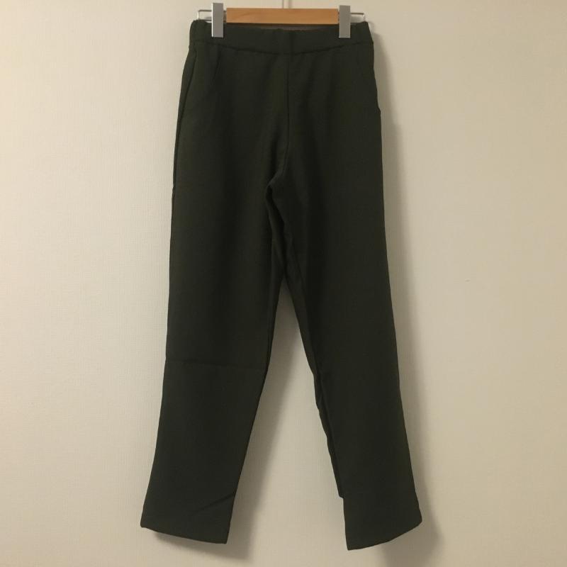 ロージー ROSIEE パンツ スラックス 38 無地 緑 / グリーン / レディース USED 古着 中古 10008194
