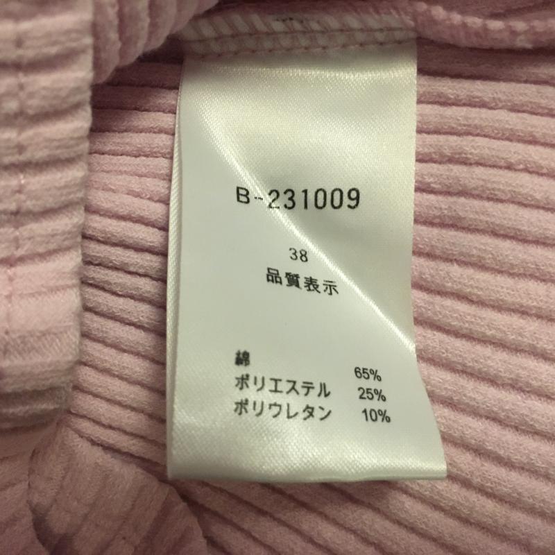 ドナマリー DONA MARIE カットソー 長袖 38 無地 桃 / ピンク / レディース USED 古着 中古 10008197
