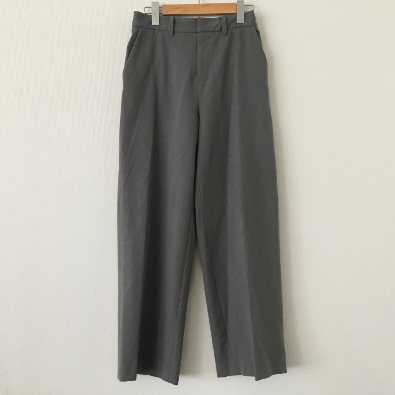 イッツインターナショナル I.T.'S international パンツ スラックス S 無地 灰 / グレー / レディース USED 古着 中古 10008204