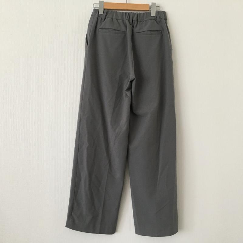 イッツインターナショナル I.T.'S international パンツ スラックス S 無地 灰 / グレー / レディース USED 古着 中古 10008204