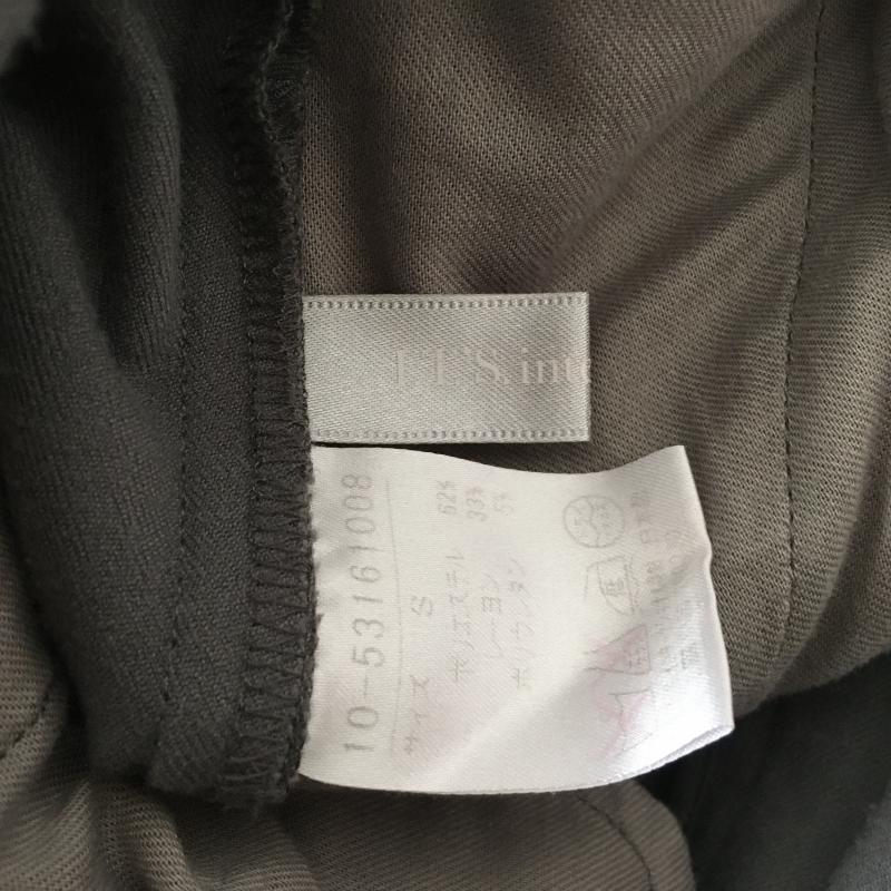 イッツインターナショナル I.T.'S international パンツ スラックス S 無地 灰 / グレー / レディース USED 古着 中古 10008204