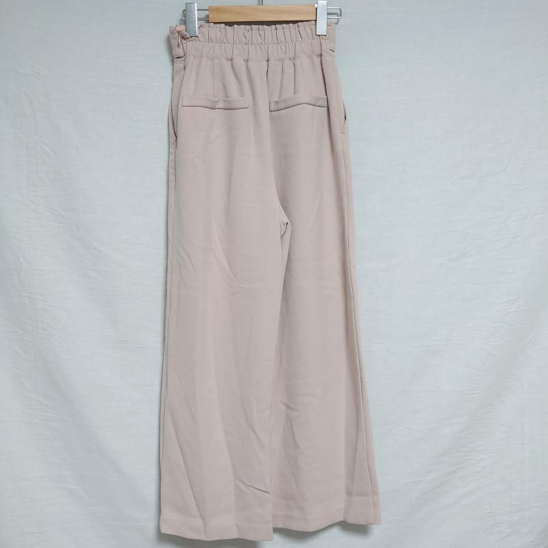 エンネア Ennea パンツ スラックス ワイドパンツ 36 無地 ベージュ / ベージュ / レディース USED 古着 中古 10008228