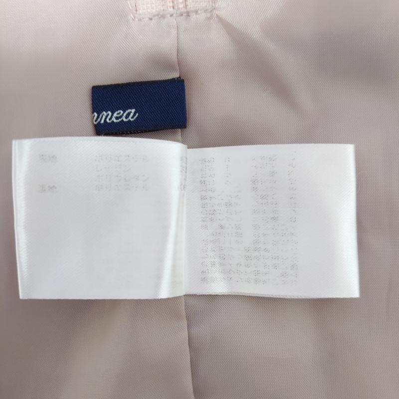 エンネア Ennea パンツ スラックス ワイドパンツ 36 無地 ベージュ / ベージュ / レディース USED 古着 中古 10008228