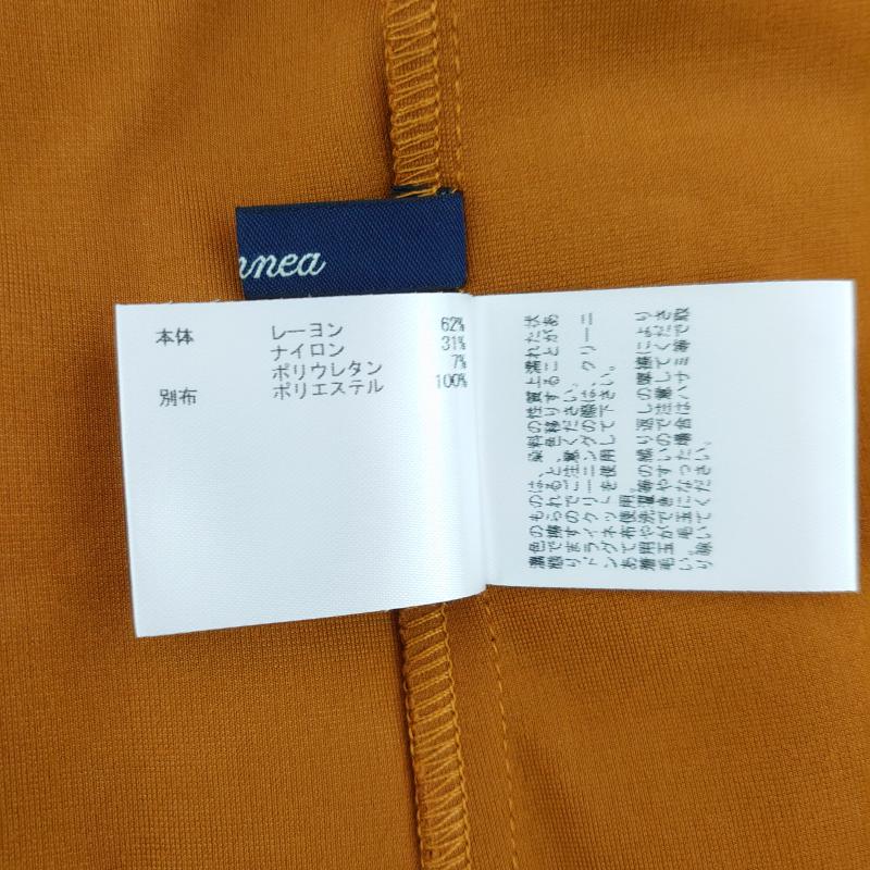 エンネア Ennea カットソー 長袖 38 無地 茶 / ブラウン / レディース USED 古着 中古 10008230