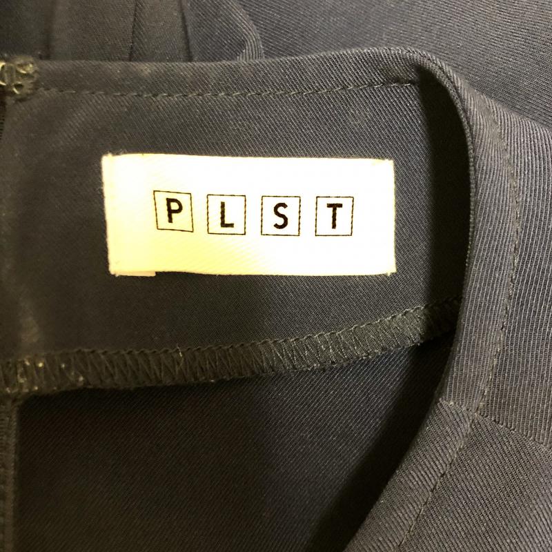 プラステ PLST サロペット・オーバーオール サロペット、オーバーオール 2 無地 紺 / ネイビー / レディース USED 古着 中古 10008295