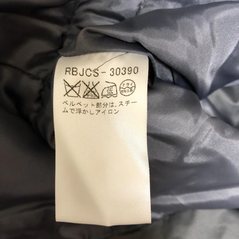 ヒロコビス HIROKOBIS ジャケット、上着 ジャンパー、ブルゾン 無地 灰 / グレー / X 黒 / ブラック / レディース USED 古着 中古 10008298