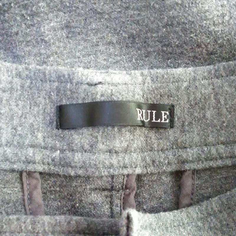 ルール RULe パンツ スラックス 無地 灰 / グレー / X 紺 / ネイビー / X 赤 / レッド / レディース USED 古着 中古 10008307