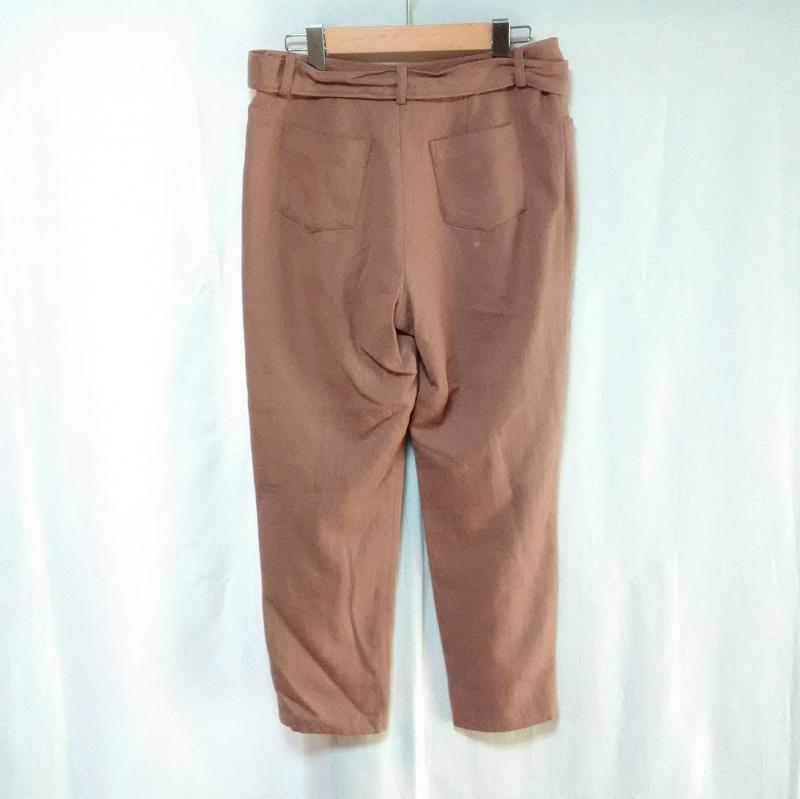 リアラ Reala パンツ スラックス 38 無地 ベージュ / ベージュ / レディース USED 古着 中古 10008308
