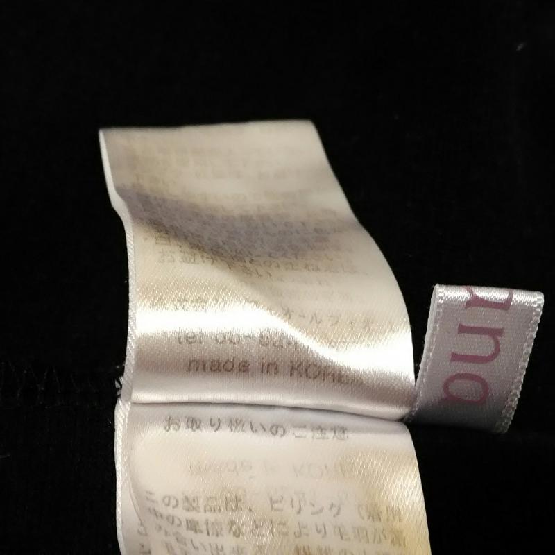 アナナス anana ワンピース ひざ丈スカート 無地 紺 / ネイビー / レディース USED 古着 中古 10008342