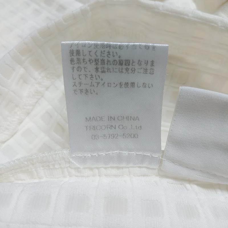 ヨーロ YOLO カットソー 半袖 36 無地 白 / ホワイト / レディース USED 古着 中古 10008358