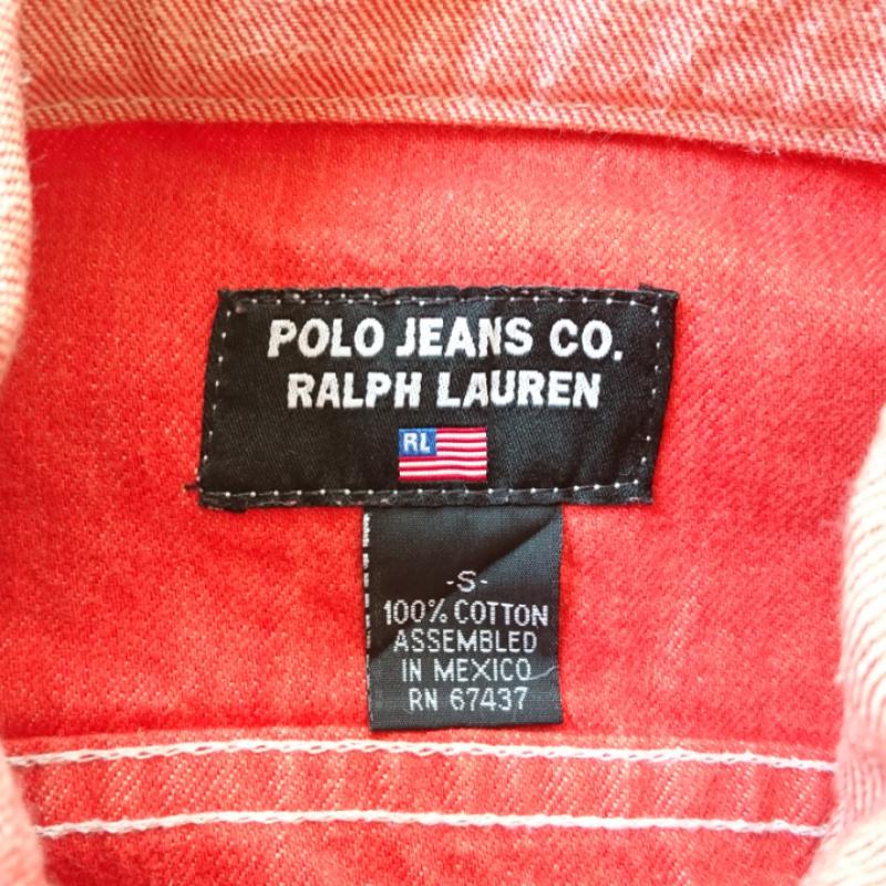 ポロ ジーンズ Polo Jeans Co. ジャケット、上着 ジャケット、ブレザー S 無地 桃 / ピンク / レディース USED 古着 中古 10008417