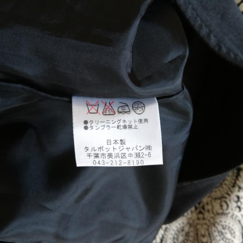 タルボット TALBOTS スカート ひざ丈スカート 4 ドット X ベージュ / ベージュ / X 黒 / ブラック / レディース USED 古着 中古 10008433