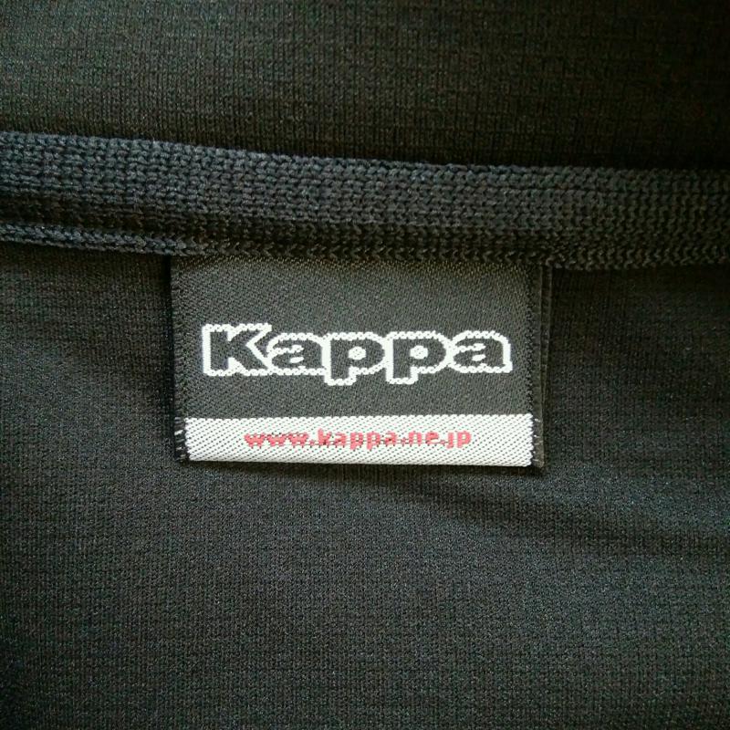カッパ Kappa ウェア ウェア トレーニングウエア上下 S 無地 X ロゴ、文字 黒 / ブラック / メンズ USED 古着 中古 10008489