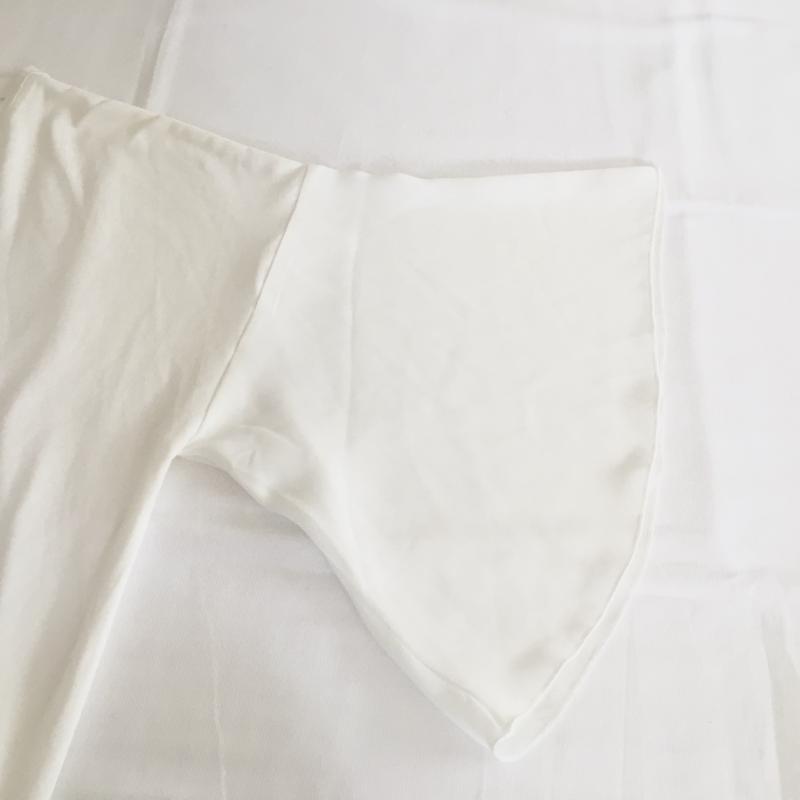 マウジー MOUSSY カットソー 七分袖 FREE 無地 白 / ホワイト / レディース USED 古着 中古 10008585