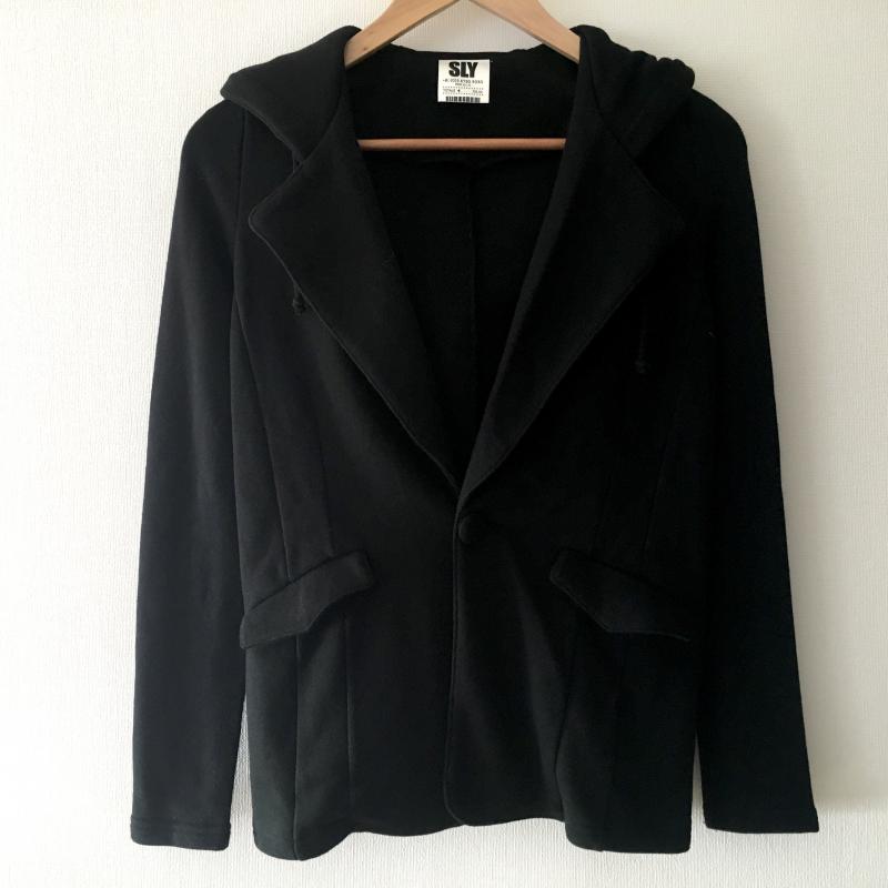 スライ SLY ジャケット、上着 ジャケット、ブレザー 1 無地 黒 / ブラック / レディース USED 古着 中古 10008587