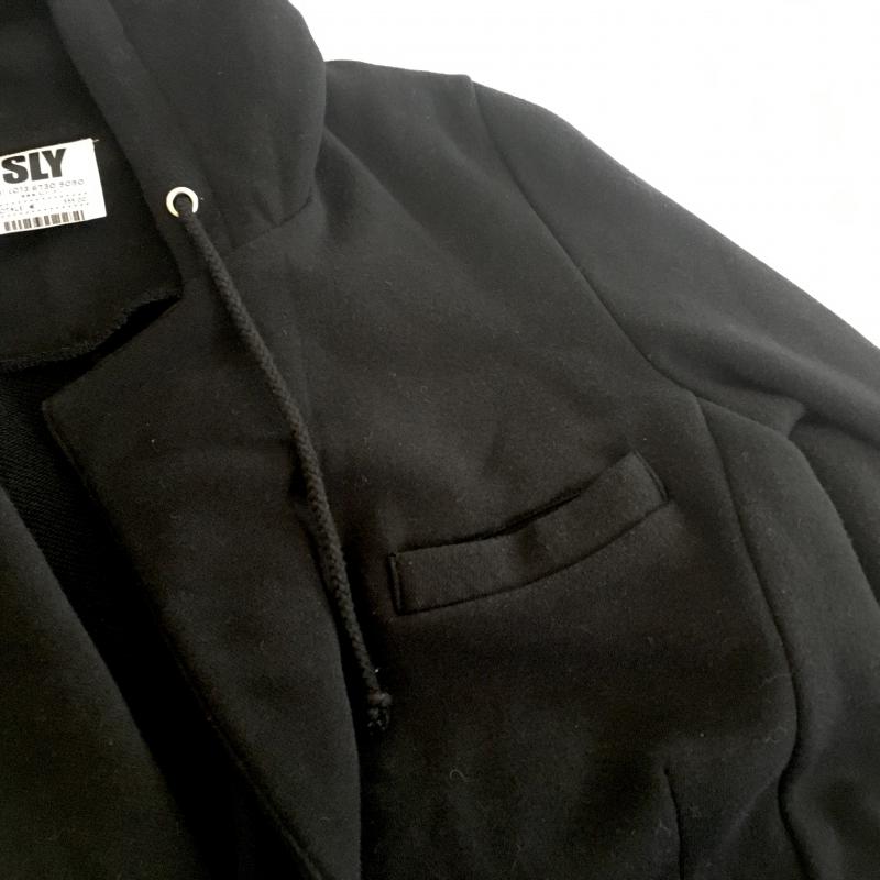 スライ SLY ジャケット、上着 ジャケット、ブレザー 1 無地 黒 / ブラック / レディース USED 古着 中古 10008587