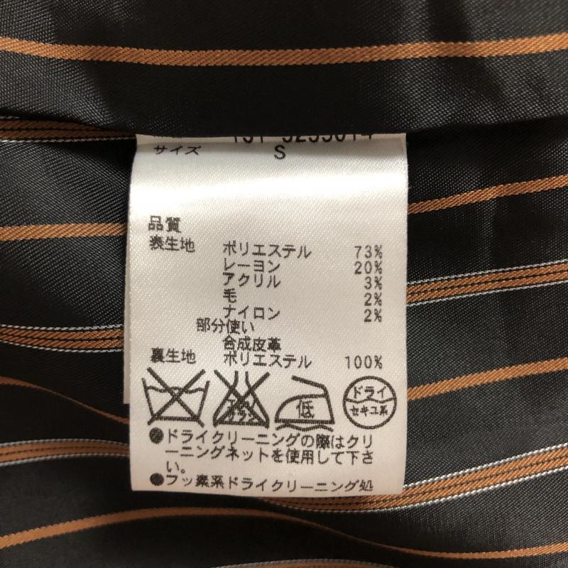 フリーズマート FREE'S MART コート コート一般 S 無地 黒 / ブラック / X 茶 / ブラウン / メンズ USED 古着 中古 10008630