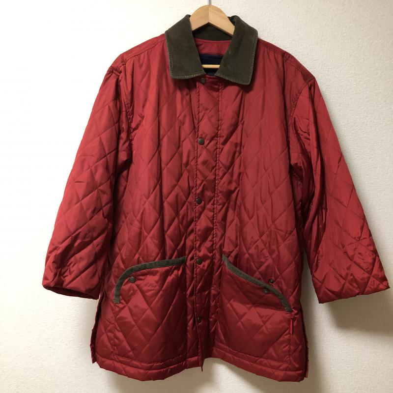 パーリーゲイツ PEARLY GATES コート コート一般 2 無地 赤 / レッド / X 茶 / ブラウン / メンズ USED 古着 中古 10008640