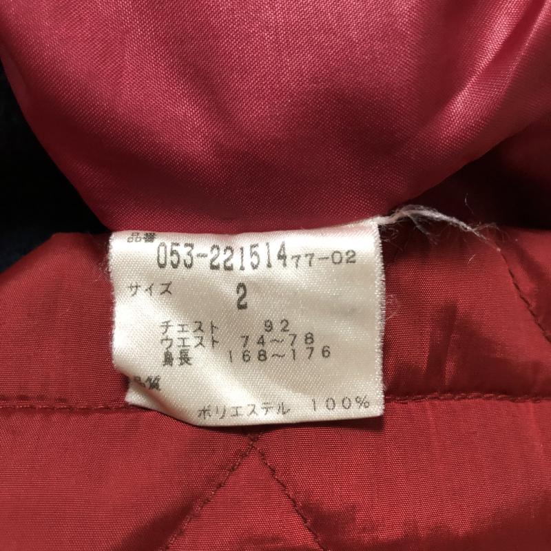 パーリーゲイツ PEARLY GATES コート コート一般 2 無地 赤 / レッド / X 茶 / ブラウン / メンズ USED 古着 中古 10008640