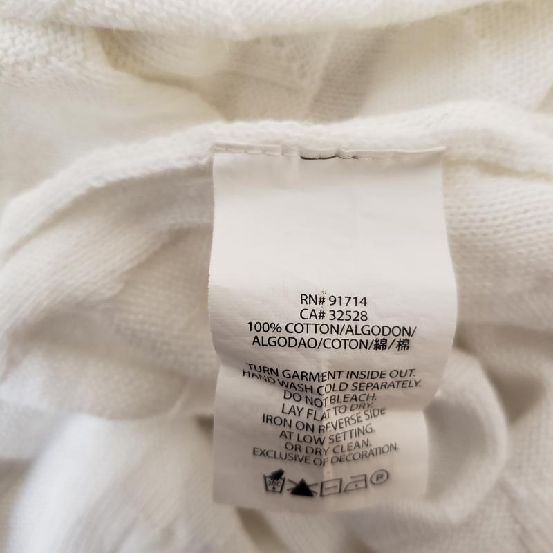アルマーニエクスチェンジ ARMANI EXCHANGE カーディガン 長袖 M 無地 白 / ホワイト / メンズ USED 古着 中古 10008650