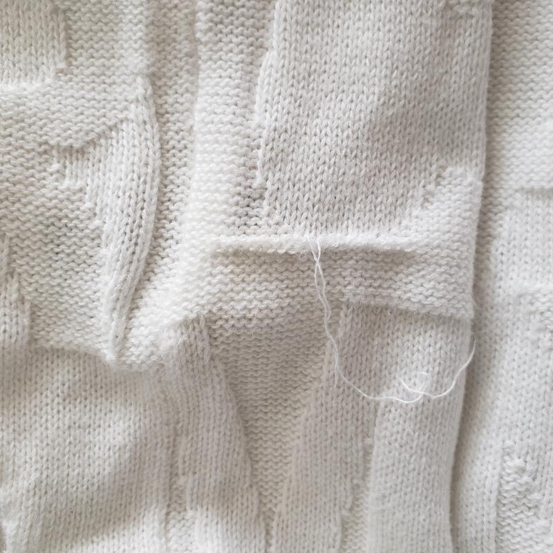 アルマーニエクスチェンジ ARMANI EXCHANGE カーディガン 長袖 M 無地 白 / ホワイト / メンズ USED 古着 中古 10008650